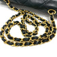 CHANEL CC Coco Mark Diana 22 Single Chain Shoulder Bag in Lambskin, Black