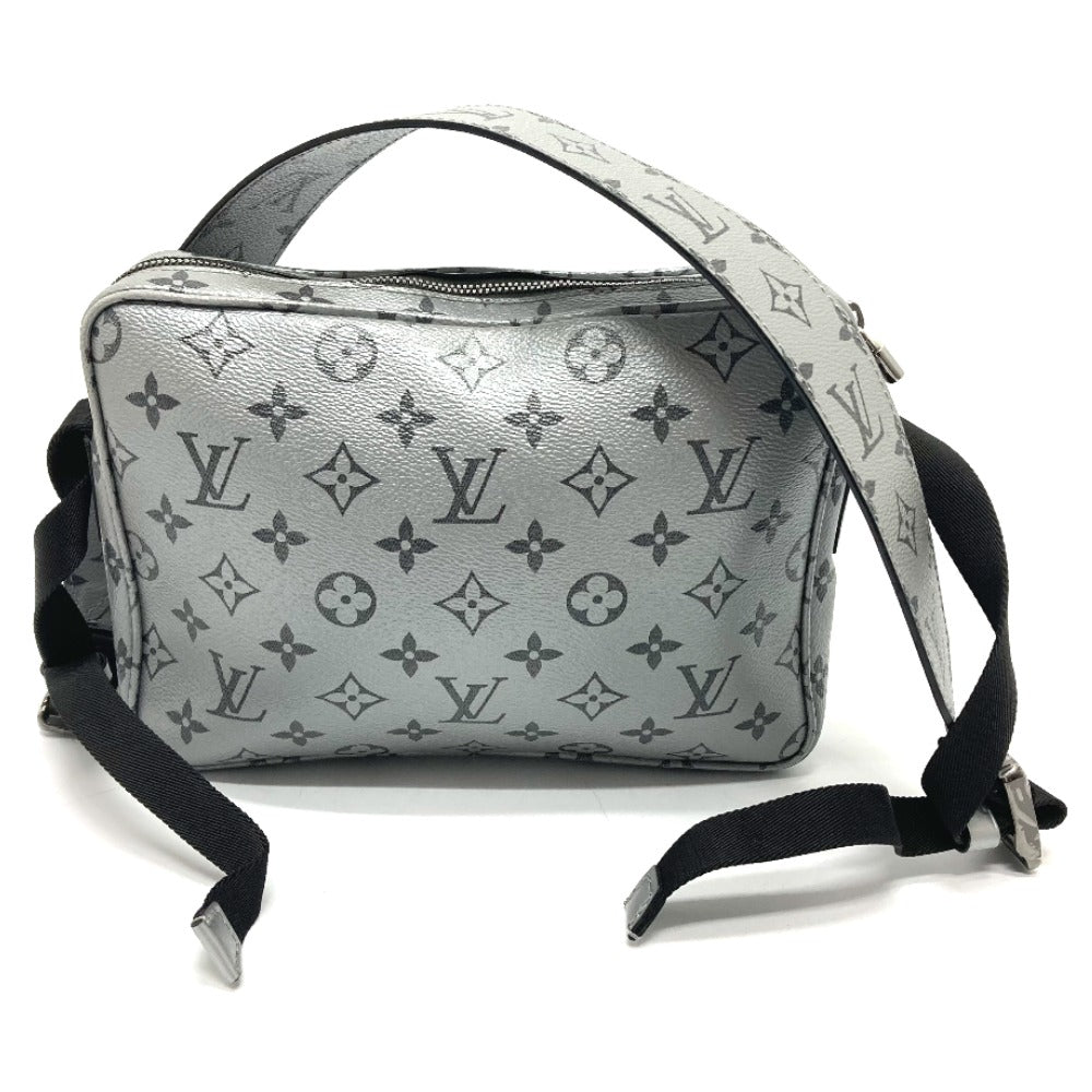 LOUIS VUITTON M43859 Monogram Reflect Messenger PM Shoulder Bag in Monogram Canvas, Silver