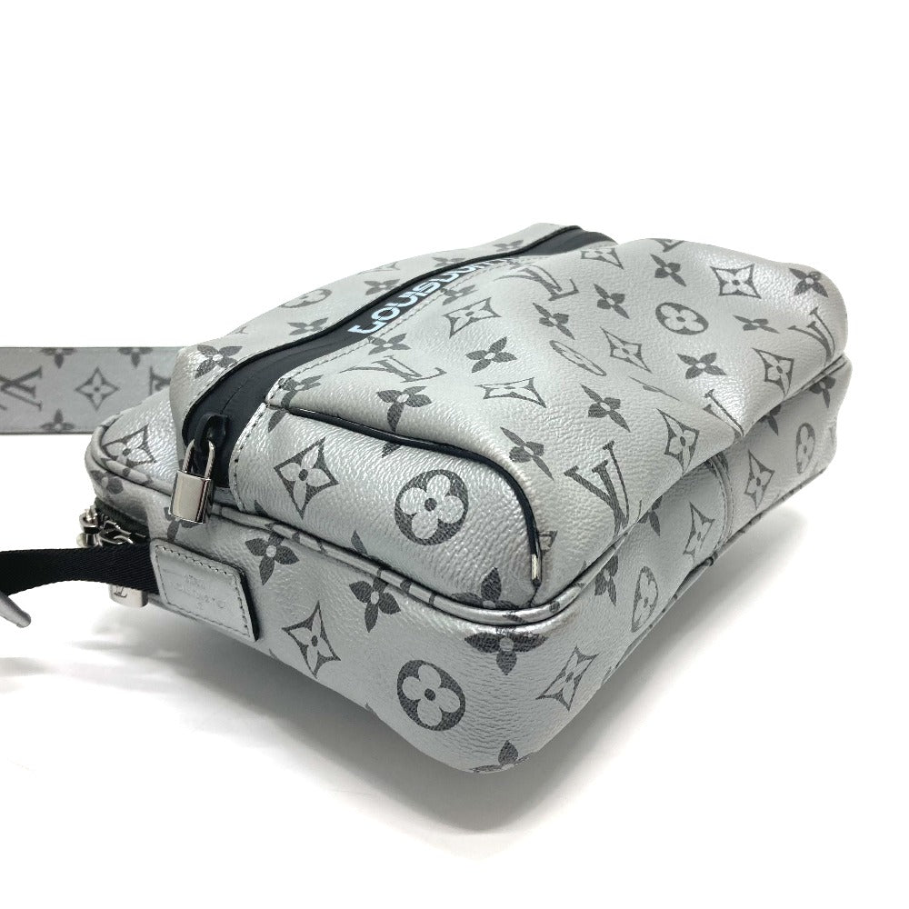 LOUIS VUITTON M43859 Monogram Reflect Messenger PM Shoulder Bag in Monogram Canvas, Silver