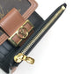 LOUIS VUITTON M68725 モノグラム リバース ポルトフォイユ ドーフィーヌ コンパクト ウォレット 3つ折り財布 モノグラムリバースキャンバス レディース ブラウン
