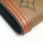 LOUIS VUITTON M68725 モノグラム リバース ポルトフォイユ ドーフィーヌ コンパクト ウォレット 3つ折り財布 モノグラムリバースキャンバス レディース ブラウン