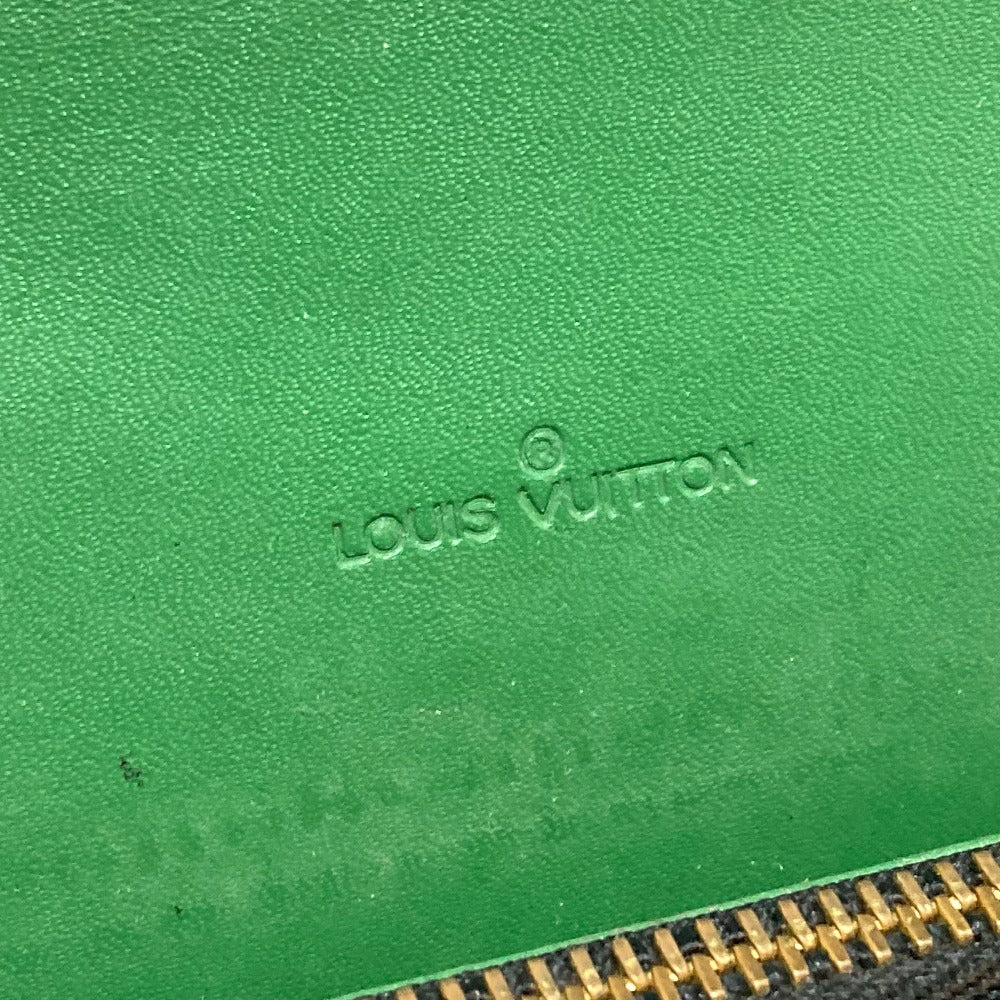 LOUIS VUITTON M52414 エピ フリーラン カバン ショルダーバッグ エピレザー レディース ノワール ブラック×グリーン