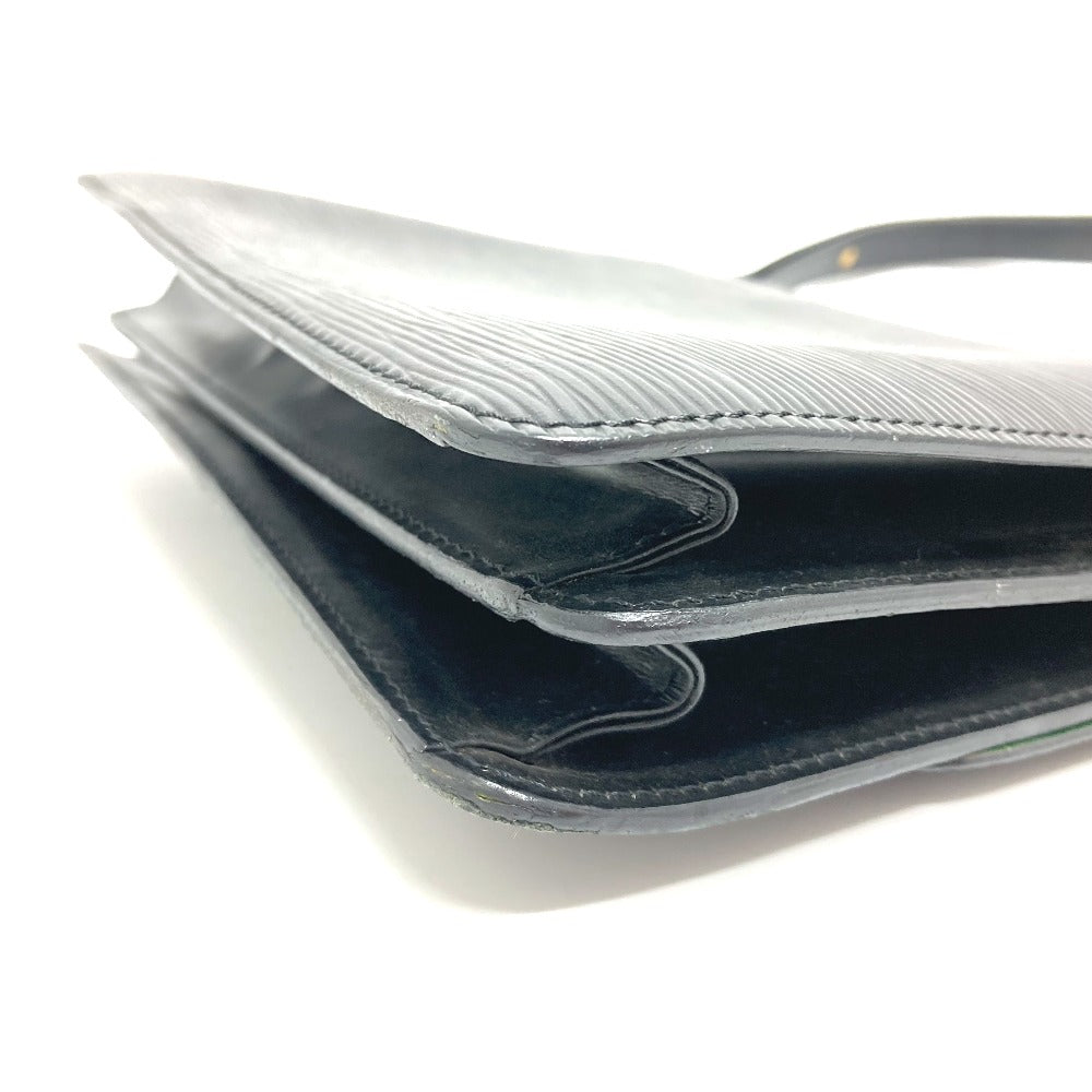 LOUIS VUITTON M52414 エピ フリーラン カバン ショルダーバッグ エピレザー レディース ノワール ブラック×グリーン