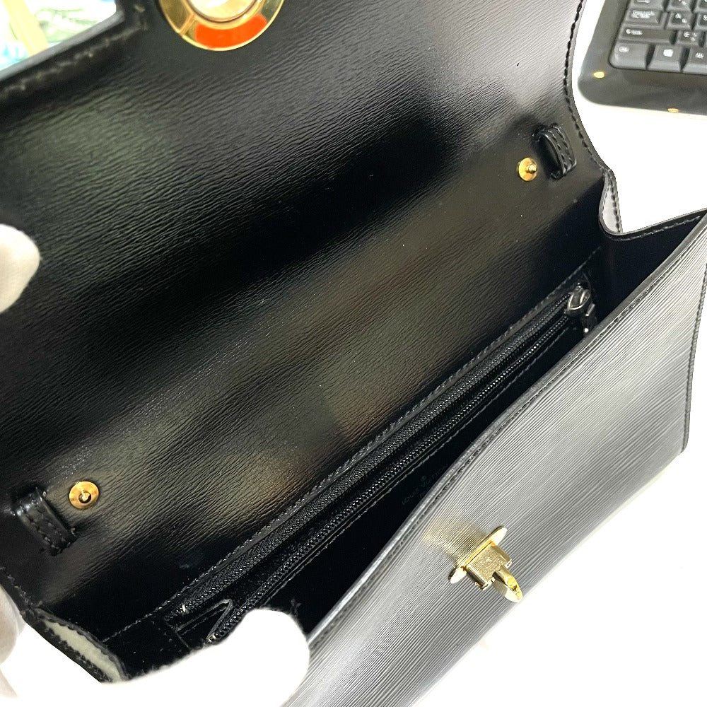 LOUIS VUITTON M52572 エピ ポシェット アルシュ カバン 2WAY クラッチバッグ ショルダーバッグ エピレザー レディース ノワール