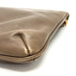 CELINE Vintage Chain Clutch Shoulder Bag with Logo Hardware, Brown Leather, for Women