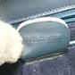GUCCI 000.109.0121 Turnlock Sideline Handbag, Vintage Leather, Women's, Navy