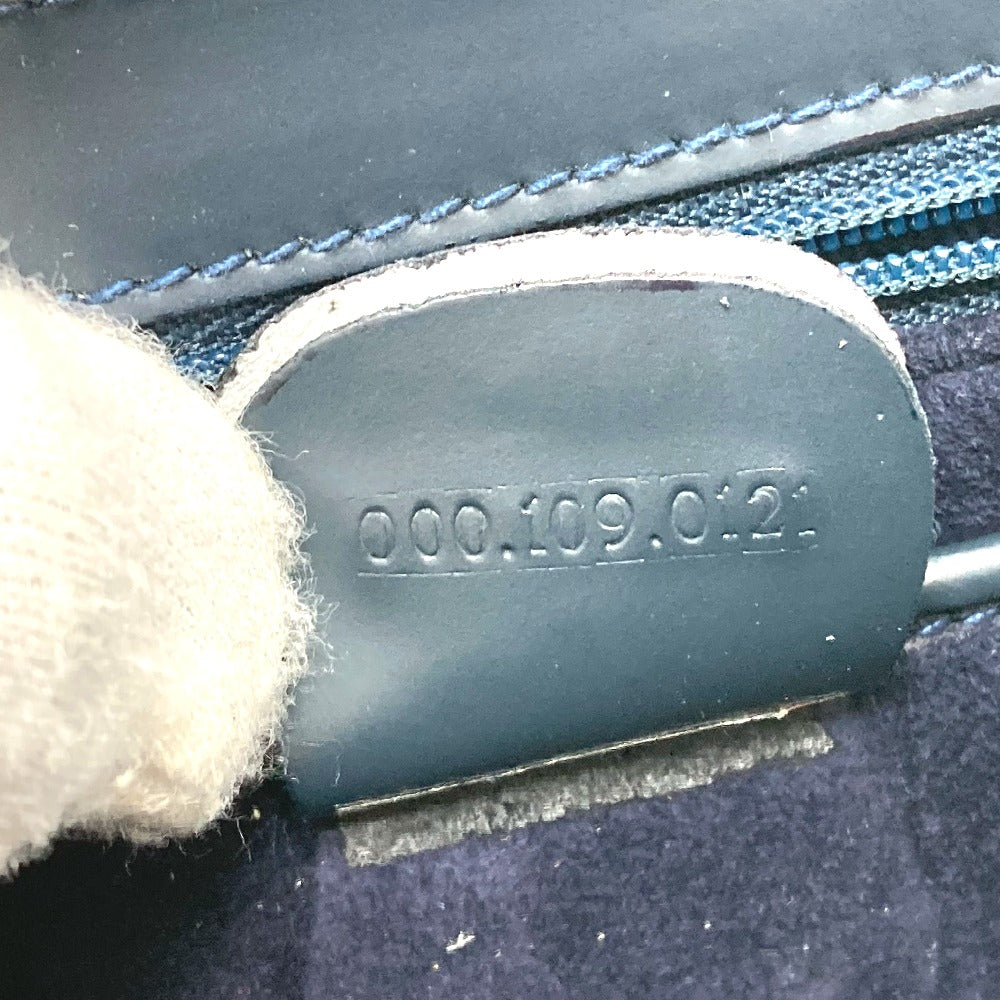 GUCCI 000.109.0121 Turnlock Sideline Handbag, Vintage Leather, Women's, Navy