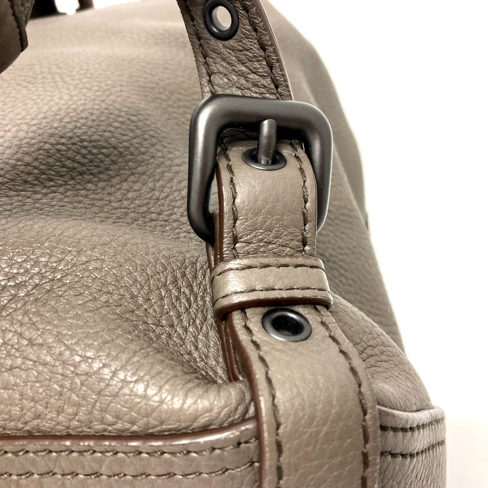 BOTTEGA VENETA B05902330W Intrecciato Cervo Leather Backpack for Men, Brown