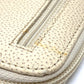 CHANEL A13228 CC Coco Mark Round Zipper Long Wallet in Caviar Leather, Beige