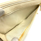 CHANEL A13228 CC Coco Mark Round Zipper Long Wallet in Caviar Leather, Beige