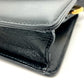 GUCCI 589474 GG Marmont Flap Shoulder Bag in Calf Leather, Black