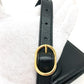 GUCCI 589474 GG Marmont Flap Shoulder Bag in Calf Leather, Black