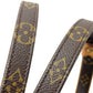 LOUIS VUITTON M58056 モノグラム レッス・バクスター MM ペット用品 散歩用 リード モノグラムキャンバス ユニセックス ブラウン