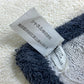CHANEL Striped Bath Towel, Daily Necessities, Interior Decor, Beach Towel, Cotton, Unisex, Ivory and Blue