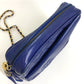 CHANEL Coco Mark CC Matelasse Fringe Shoulder Bag in Lambskin, Blue