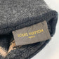 LOUIS VUITTON R99136 Check Eye Mask, Pillow, and Socks 3-Piece Travel Set, Wool Cushion, Unisex, Gray