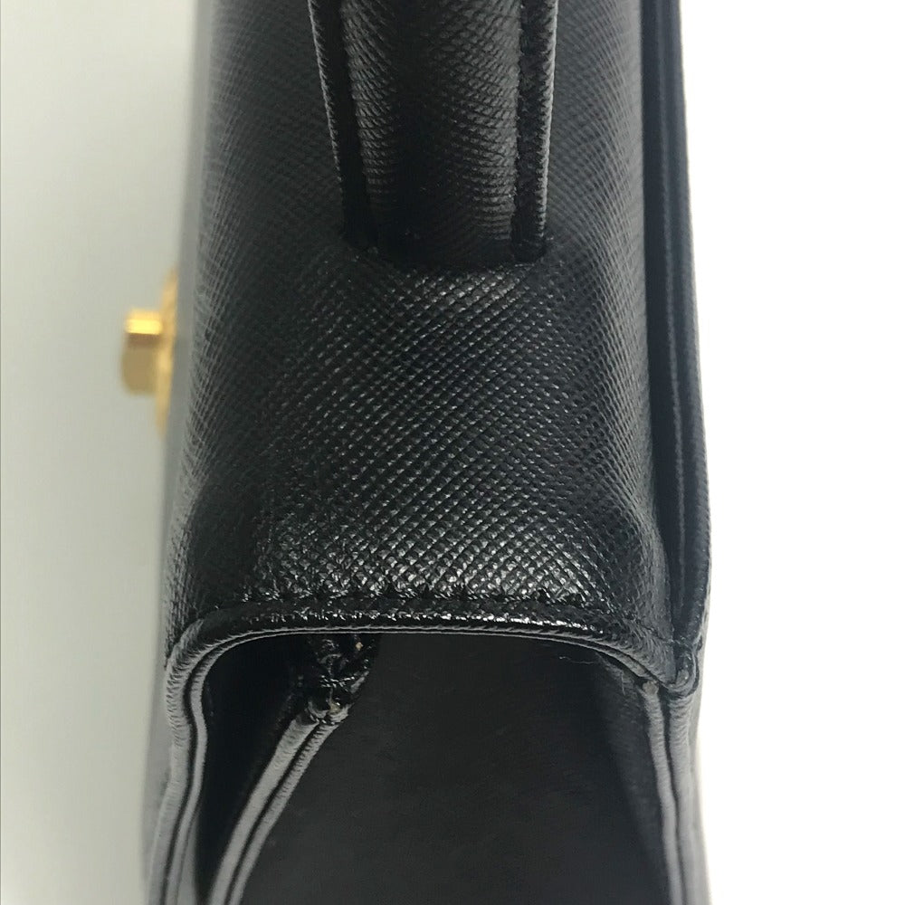 GIVENCHY ショルダーバッグ ヴィンテージ カバン 2WAY ハンドバッグ レザー ユニセックス ブラック