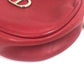 Christian Dior CD hardware mini pochette bag, crossbody shoulder bag, leather, women's, red