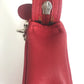 Christian Dior CD hardware mini pochette bag, crossbody shoulder bag, leather, women's, red