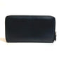 GIVENCHY I FEEL LOVE Organizer Round Zip Long Wallet in Leather, Men's, Black