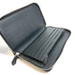 GIVENCHY I FEEL LOVE Organizer Round Zip Long Wallet in Leather, Men's, Black