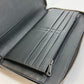 GIVENCHY I FEEL LOVE Organizer Round Zip Long Wallet in Leather, Men's, Black