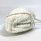 BOTTEGA VENETA 585852 Mini The Pouch, a crossbody bag with a clasp closure, in nylon and leather, white.