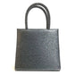GIVENCHY Logo Mini Tote Bag Handbag Nylon Women's Gray