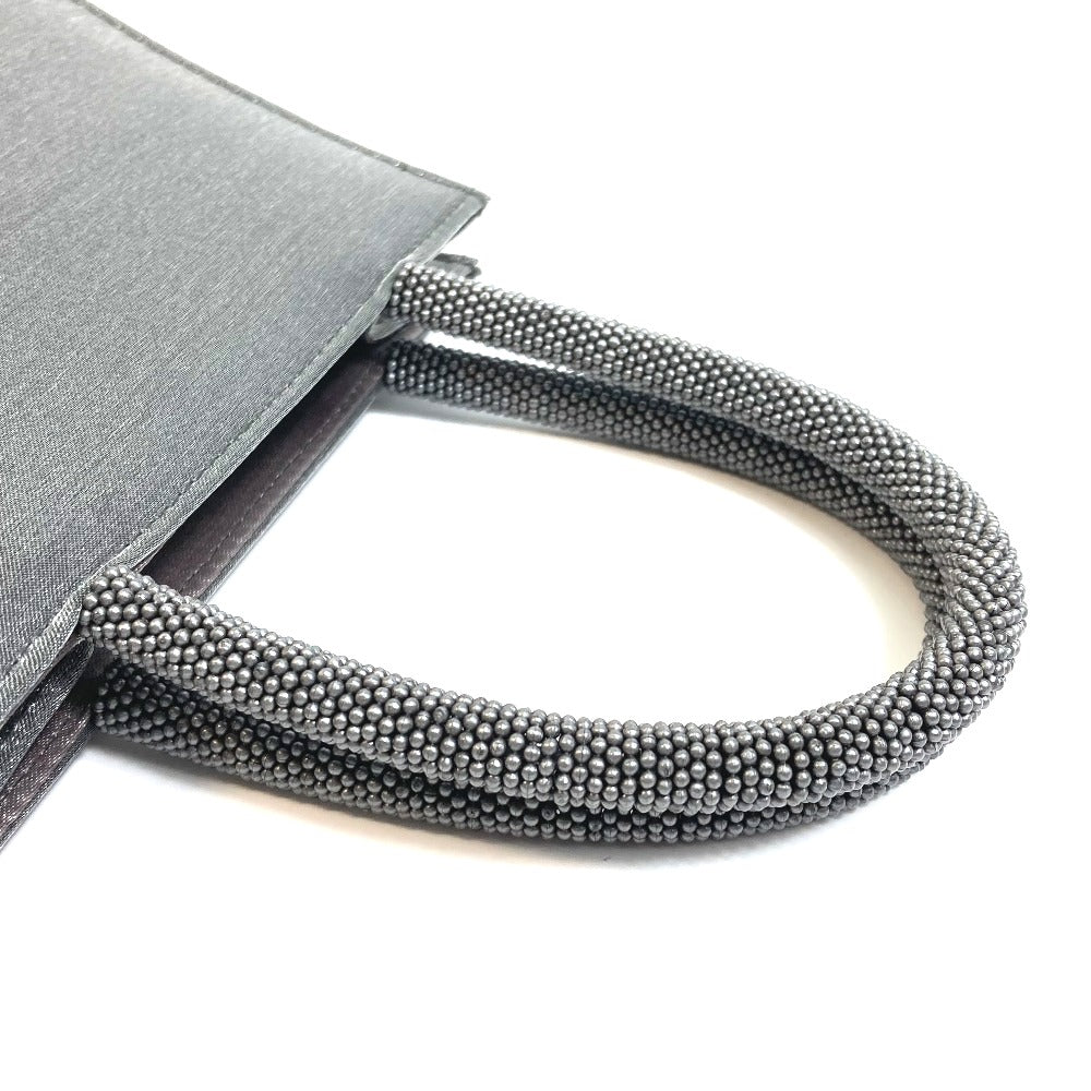 GIVENCHY Logo Mini Tote Bag Handbag Nylon Women's Gray