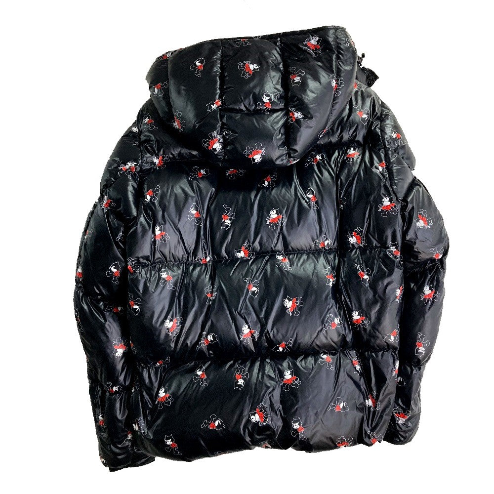 MONCLER 1B57010 Felix the Cat Ruin Apparel Outerwear Down Jacket Men's Black