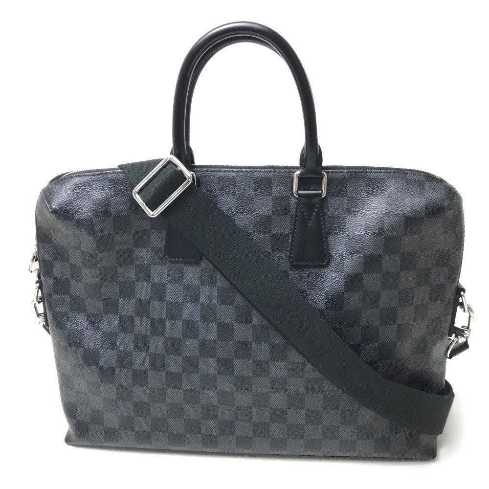 LOUIS VUITTON N48224 ダミエ・グラフィット ポルト・ドキュマン・ジュール カバン 2WAY ビジネスバッグ ダミエグラフィットキャンバス メンズ ブラック