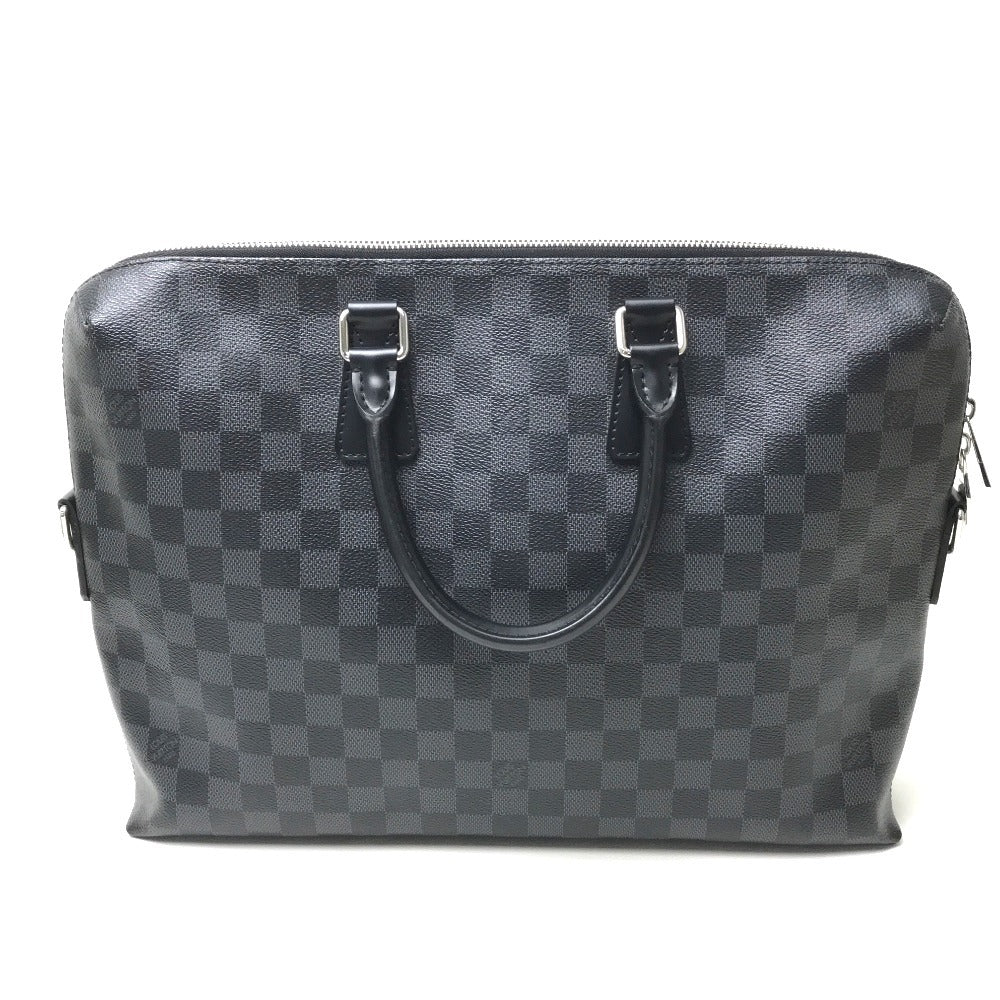 LOUIS VUITTON N48224 ダミエ・グラフィット ポルト・ドキュマン・ジュール カバン 2WAY ビジネスバッグ ダミエグラフィットキャンバス メンズ ブラック
