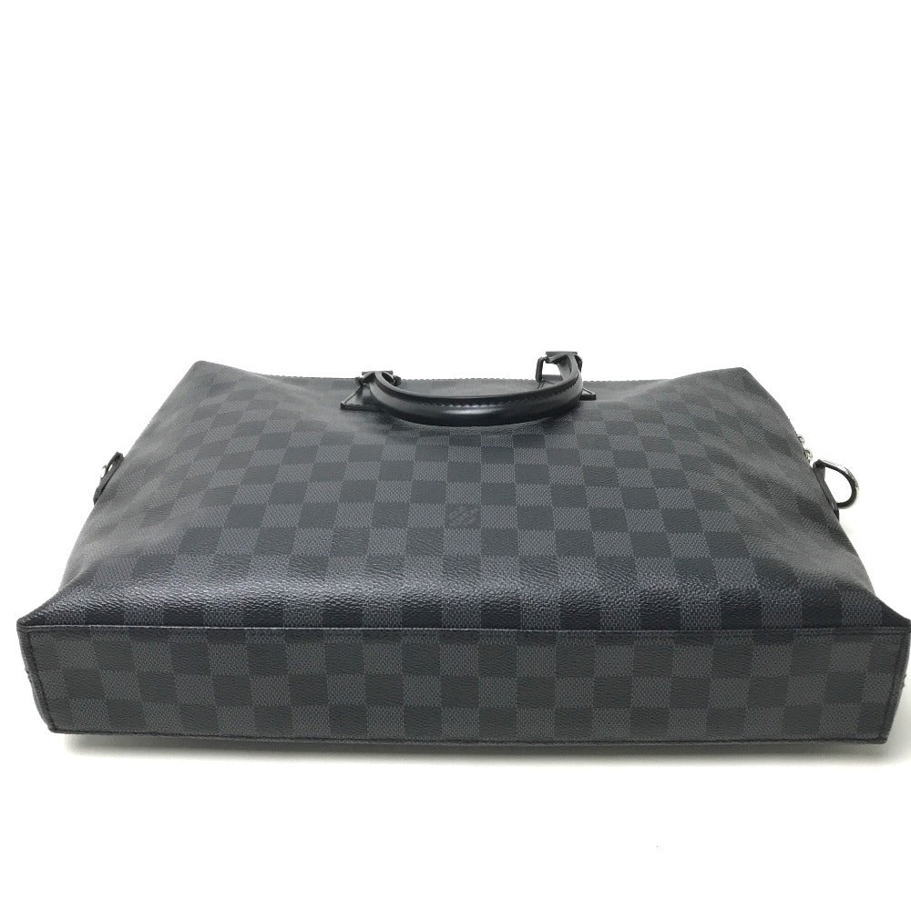 LOUIS VUITTON N48224 ダミエ・グラフィット ポルト・ドキュマン・ジュール カバン 2WAY ビジネスバッグ ダミエグラフィットキャンバス メンズ ブラック