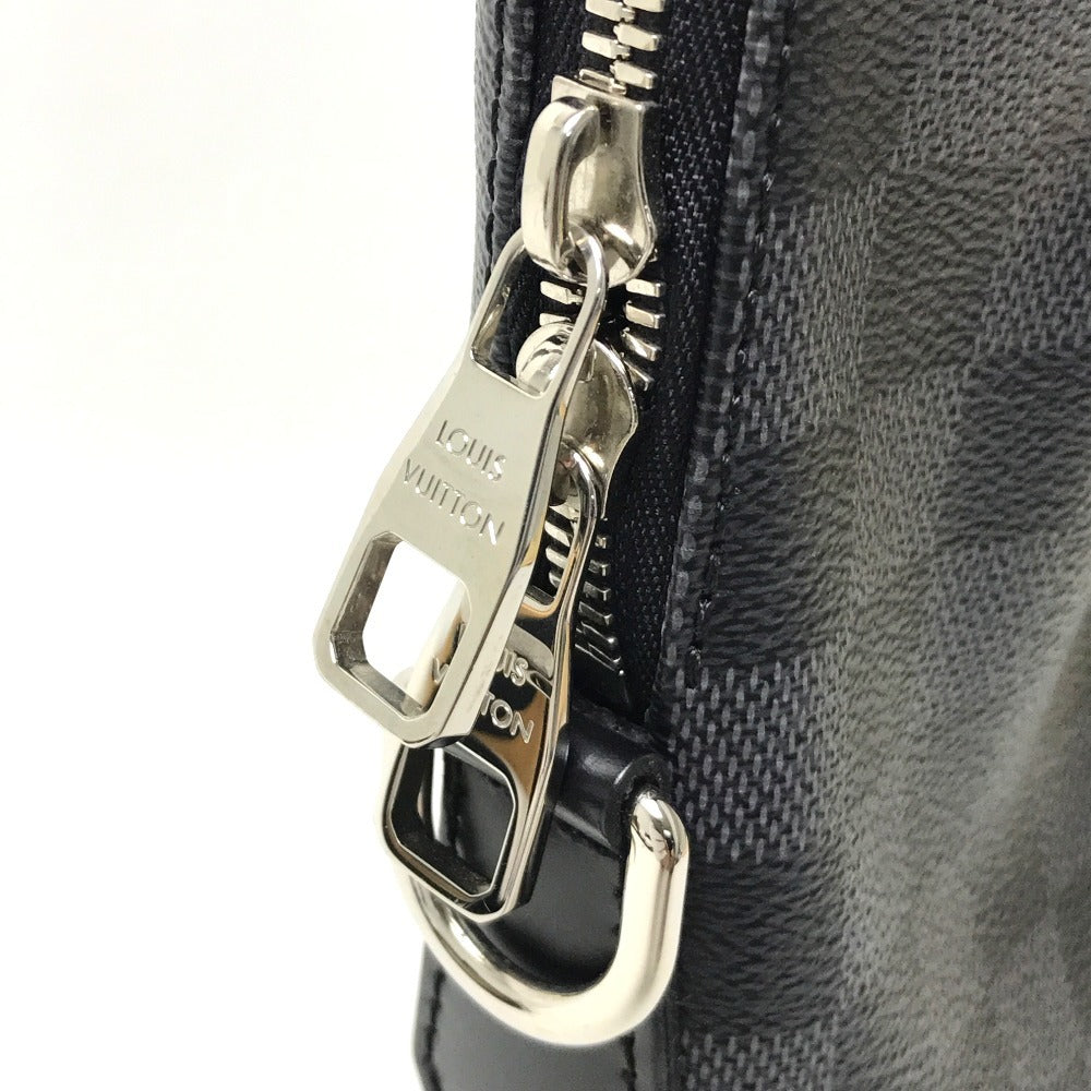 LOUIS VUITTON N48224 ダミエ・グラフィット ポルト・ドキュマン・ジュール カバン 2WAY ビジネスバッグ ダミエグラフィットキャンバス メンズ ブラック