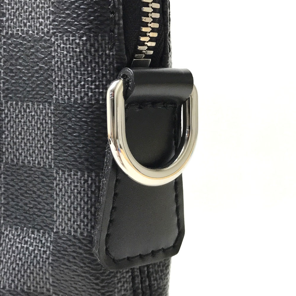 LOUIS VUITTON N48224 ダミエ・グラフィット ポルト・ドキュマン・ジュール カバン 2WAY ビジネスバッグ ダミエグラフィットキャンバス メンズ ブラック