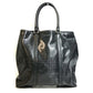 GUCCI 223668 GG Imprime All-Over Logo Handbag Tote Bag GG Imprime Men's Black
