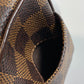 LOUIS VUITTON N61738 Damier Etui Okapi Shoulder Bag, Damier Canvas, Ebene Brown, Women's