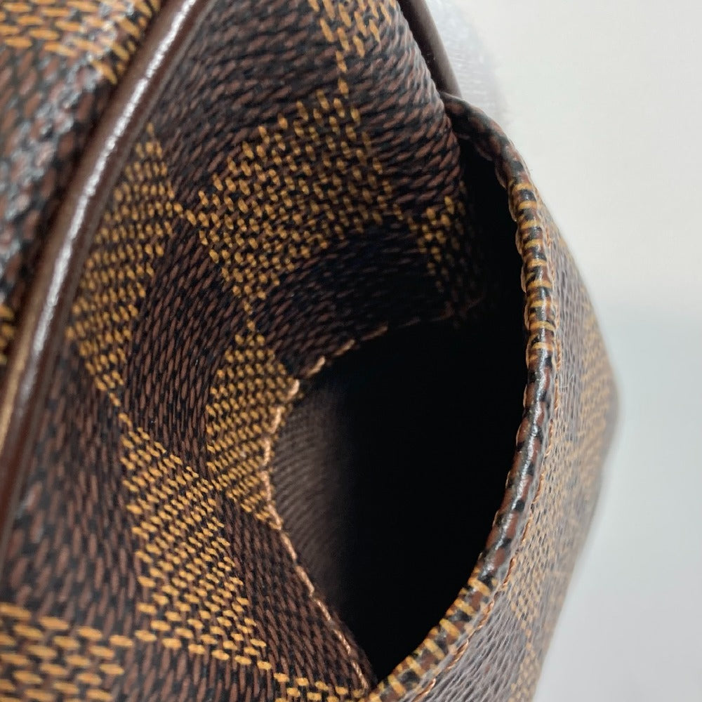 LOUIS VUITTON N61738 Damier Etui Okapi Shoulder Bag, Damier Canvas, Ebene Brown, Women's
