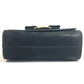 Salvatore Ferragamo AQ213202 Vara Ribbon Mini Pochette Shoulder Bag in Black Suede