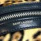 SAINT LAURENT PARIS 441911 レオパード ミニリュック カバン キーホルダー バッグチャーム ベロア レディース ブラウン