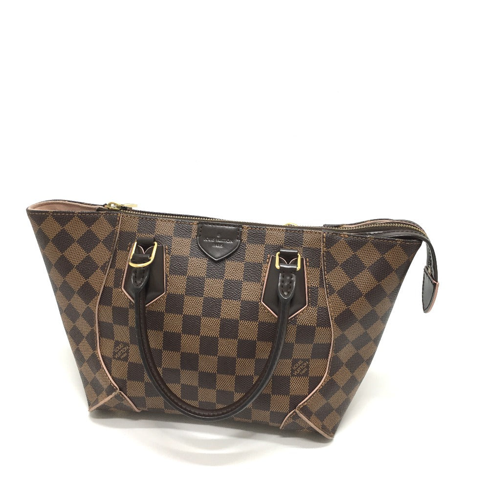 LOUIS VUITTON N41554 ダミエ カイサトートPM カバン 2WAY/斜め掛け トートバッグ ダミエキャンバス レディース ローズバレリーヌ ブラウン