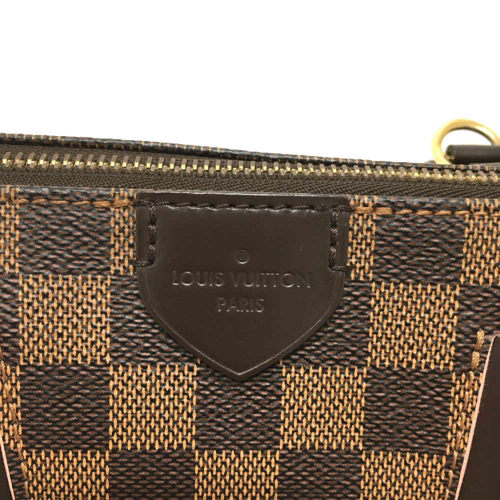 LOUIS VUITTON N41554 ダミエ カイサトートPM カバン 2WAY/斜め掛け トートバッグ ダミエキャンバス レディース ローズバレリーヌ ブラウン