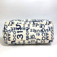 CHANEL Bysee CC Coco Mark Clear Chain Shoulder Tote Bag Canvas Women's White x Navy