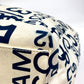 CHANEL Bysee CC Coco Mark Clear Chain Shoulder Tote Bag Canvas Women's White x Navy