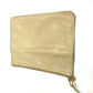 CHANEL CC Coco Mark Basket Bag with Inner Pouch, Straw/Leather Handbag, Beige