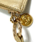 CHANEL CC Coco Mark Basket Bag with Inner Pouch, Straw/Leather Handbag, Beige