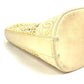 CHANEL CC Coco Mark Basket Bag with Inner Pouch, Straw/Leather Handbag, Beige