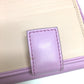 Salvatore Ferragamo Gancini Bifold Leather Wallet, Purple, Women's