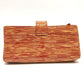 CHANEL CC Coco Mark Border Pouch in Patent Leather, Women's, Red