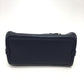BALLY logo bag, 2-way shoulder bag, leather, women's, navy